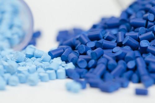 Blue Polymers